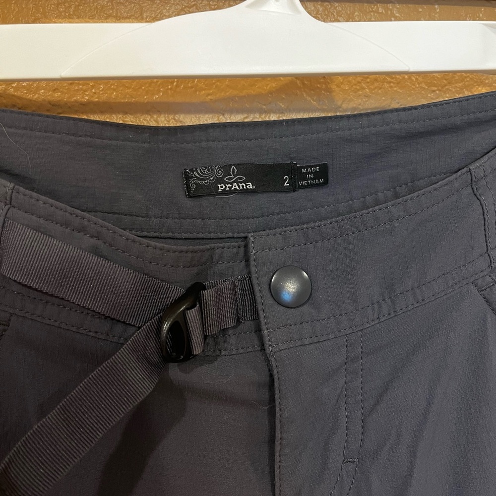 Prana Gray Casual Capris